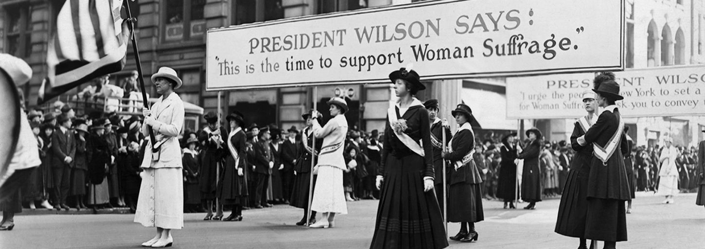 Suffrage march on Washington, 1913
